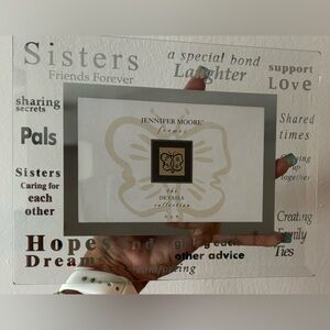 Jennifer Moore Glass Photo Frame 6x4